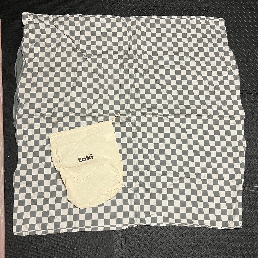 Toki Checker Pepper Organic Cotton Cover Mega